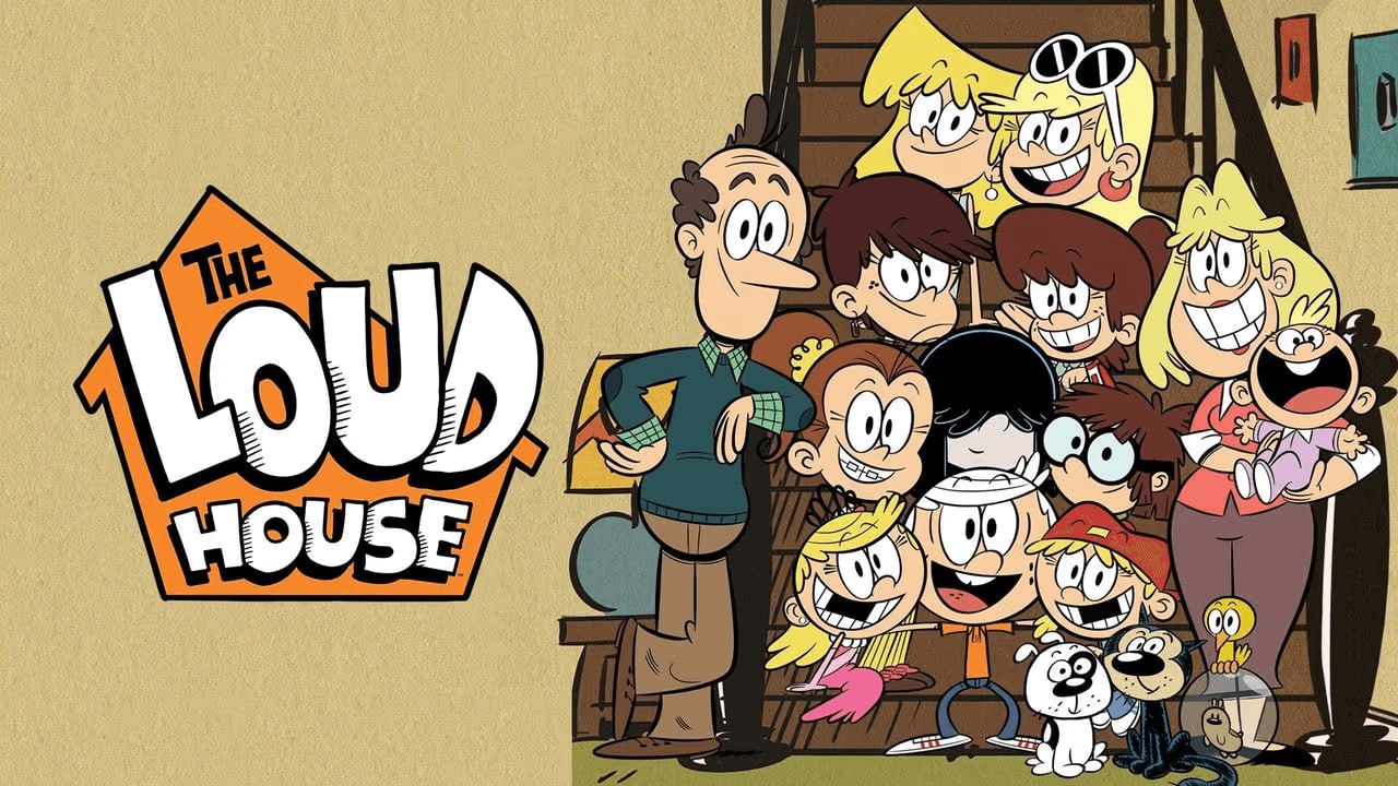 尼克频道英语启蒙动画《喧闹一家亲 The Loud House (1-4季) 》