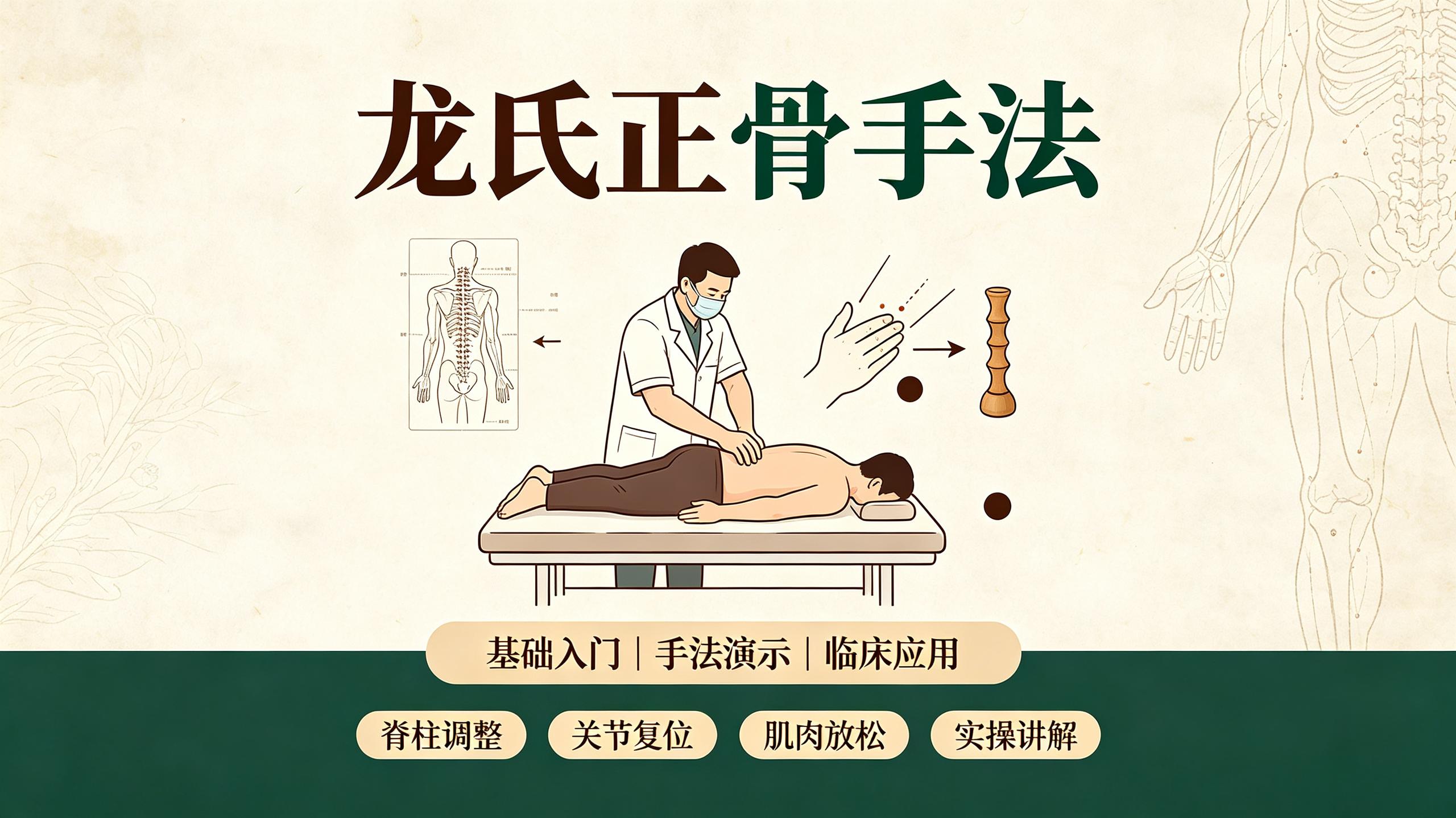 《龙氏正骨手法》｜中医正骨经典传承