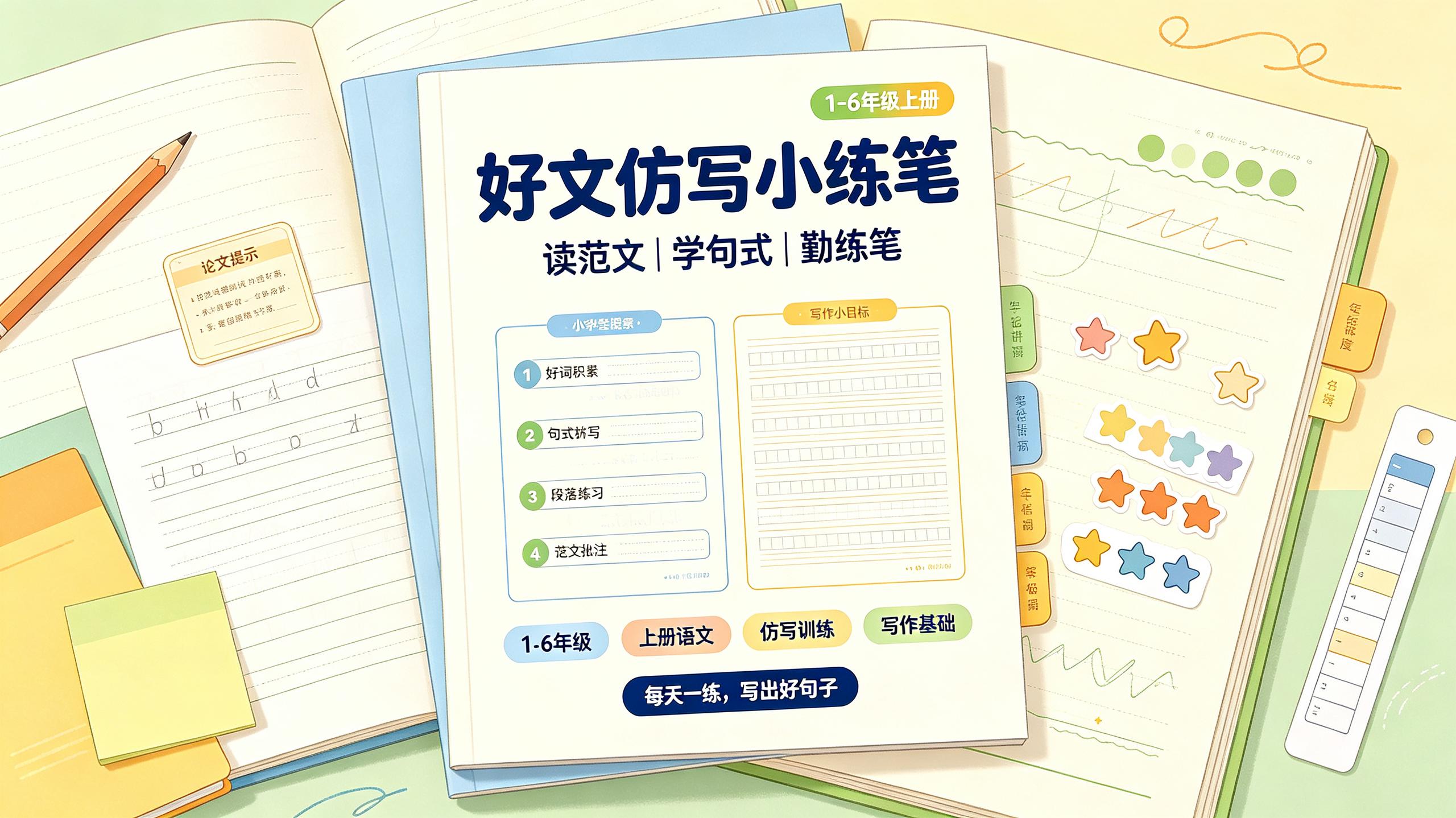 好文仿写小练笔1-6年级上册