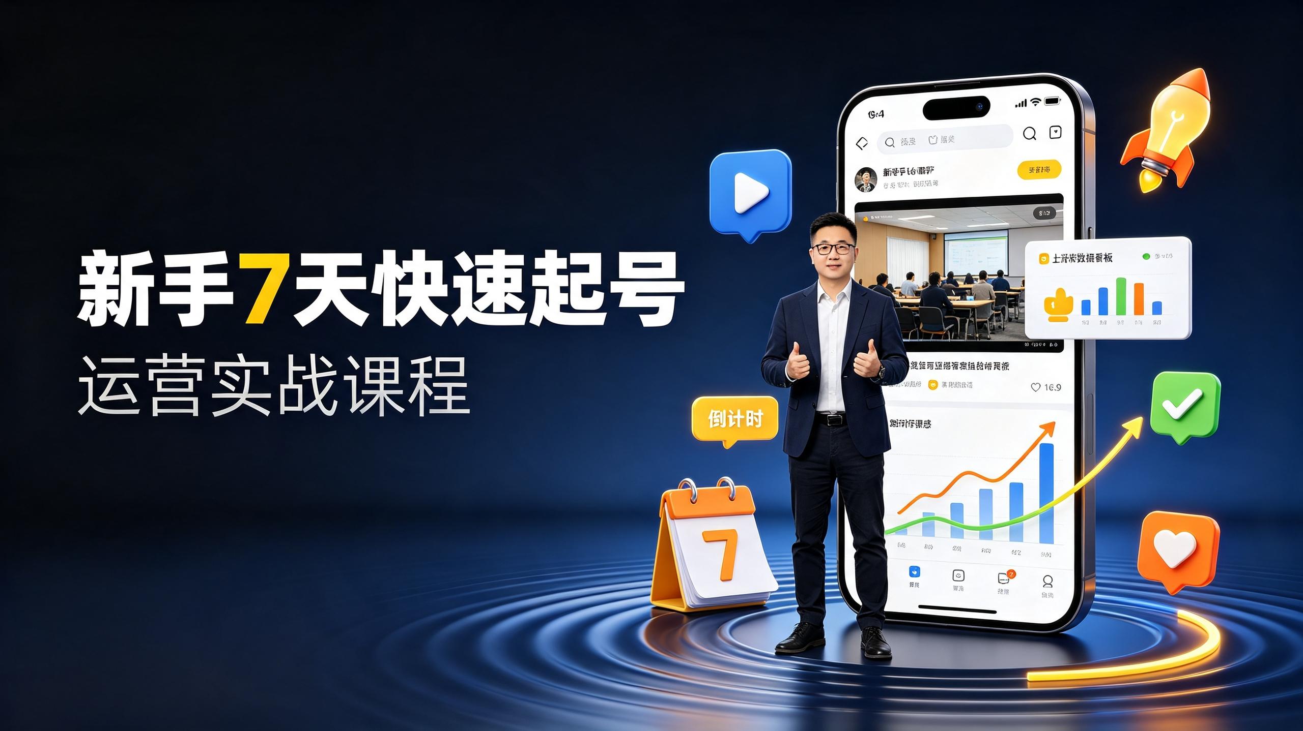 网红叫兽-新手7天快速起号:dou+起号运营实战课程插图 网红叫兽-新手7天快速起号:dou+起号运营实战课程