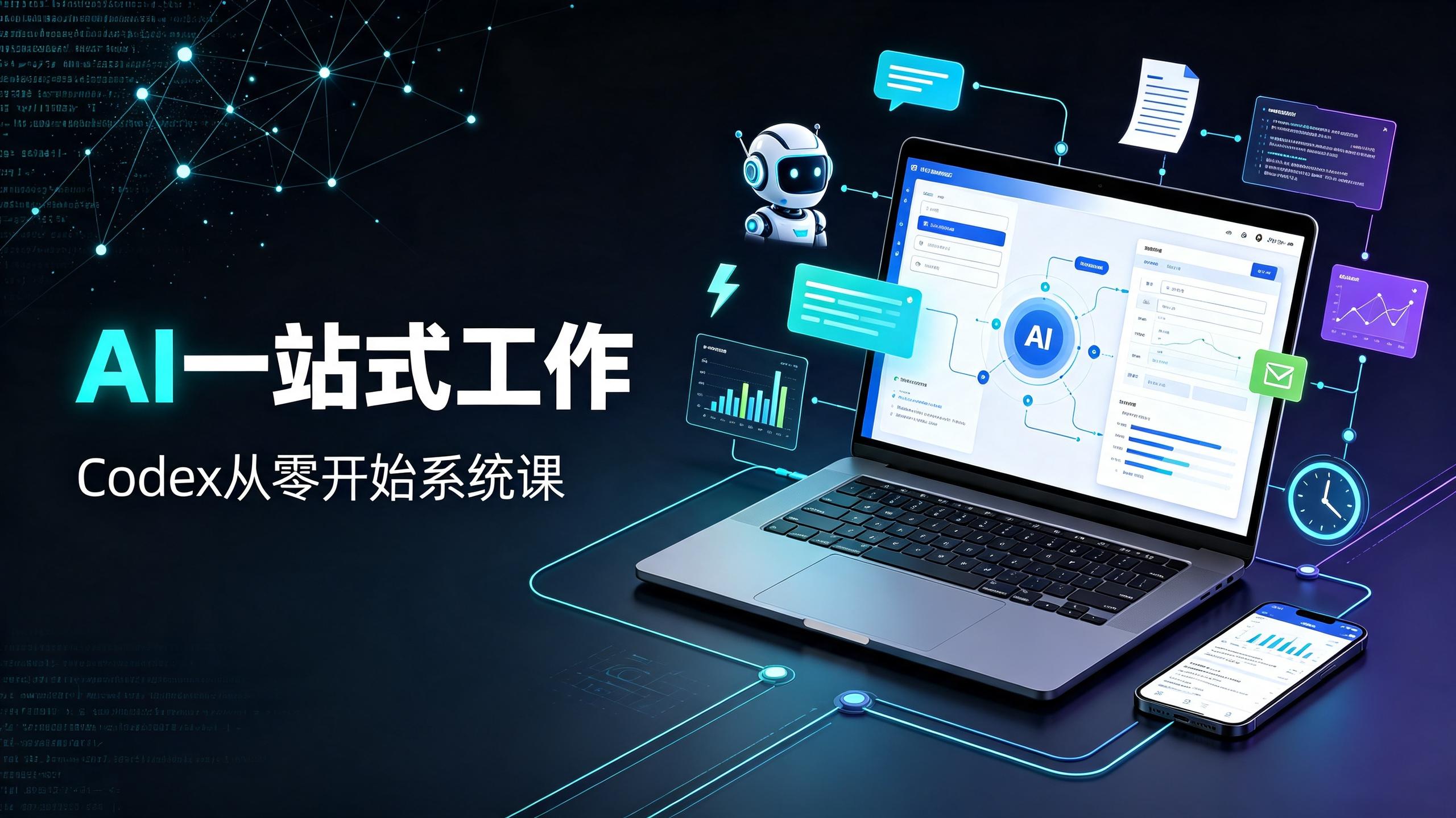 Codex从零开始系统课,让AI帮你一站式工作插图 Codex从零开始系统课,让AI帮你一站式工作