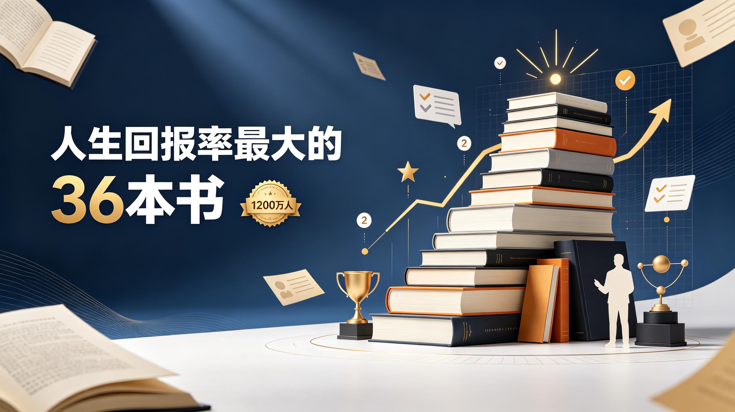 1200万人选出的人生回报率最大的36本书插图 1200万人选出的人生回报率最大的36本书