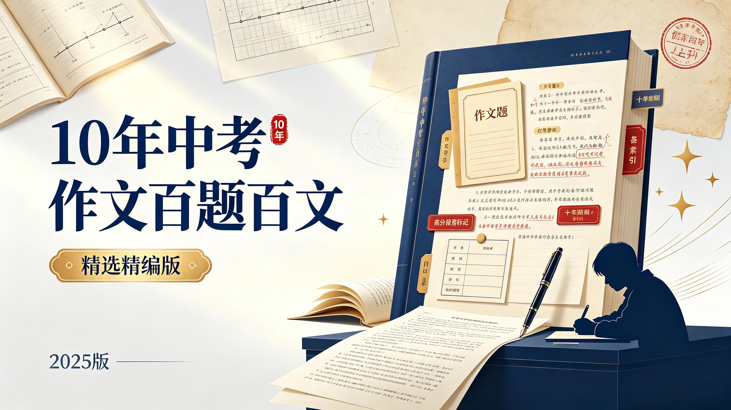 【初中】2025版《10年中考作文百题百文》精选精编版插图 【初中】2025版《10年中考作文百题百文》精选精编版