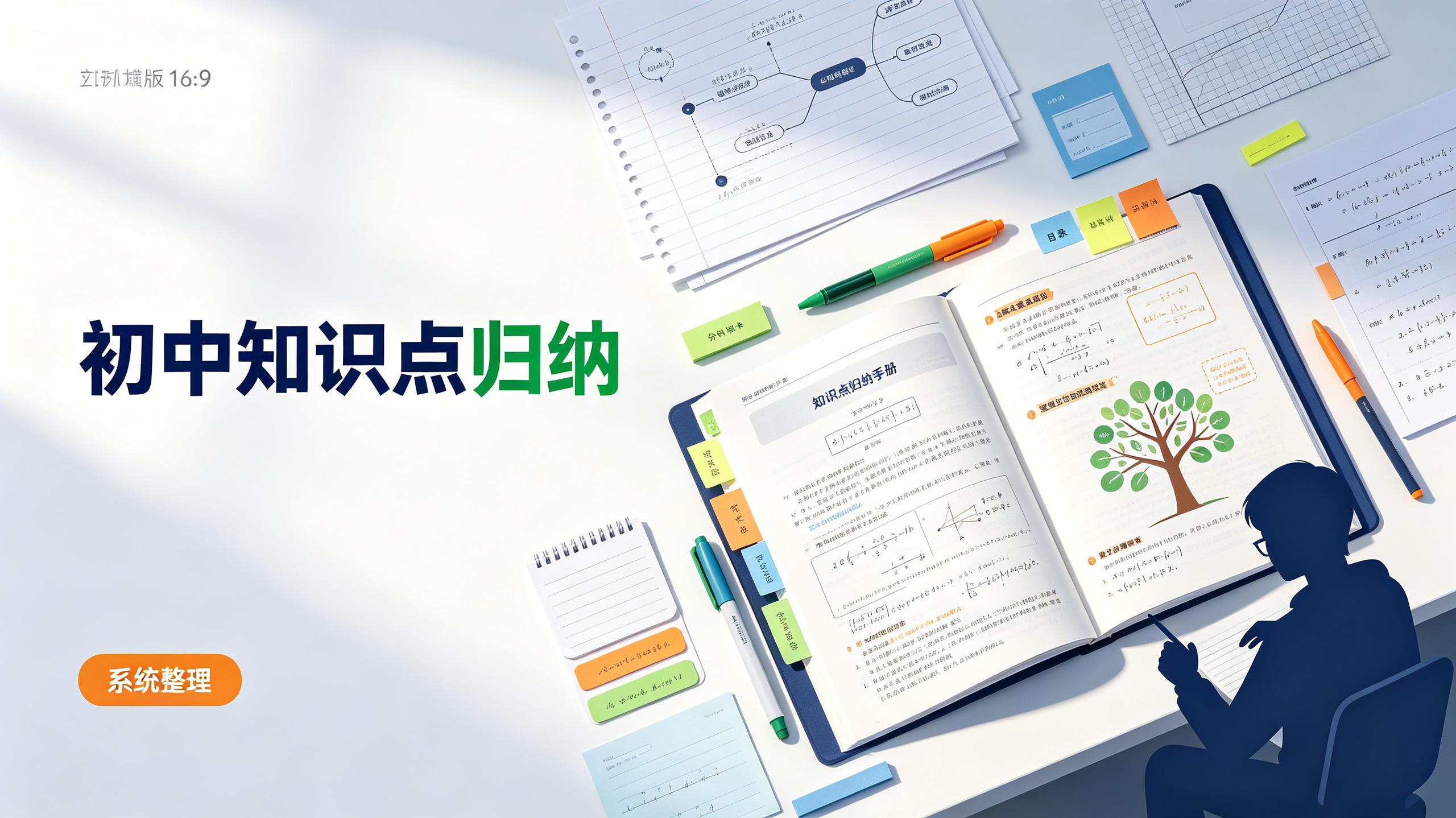 初中知识点归纳 各科目