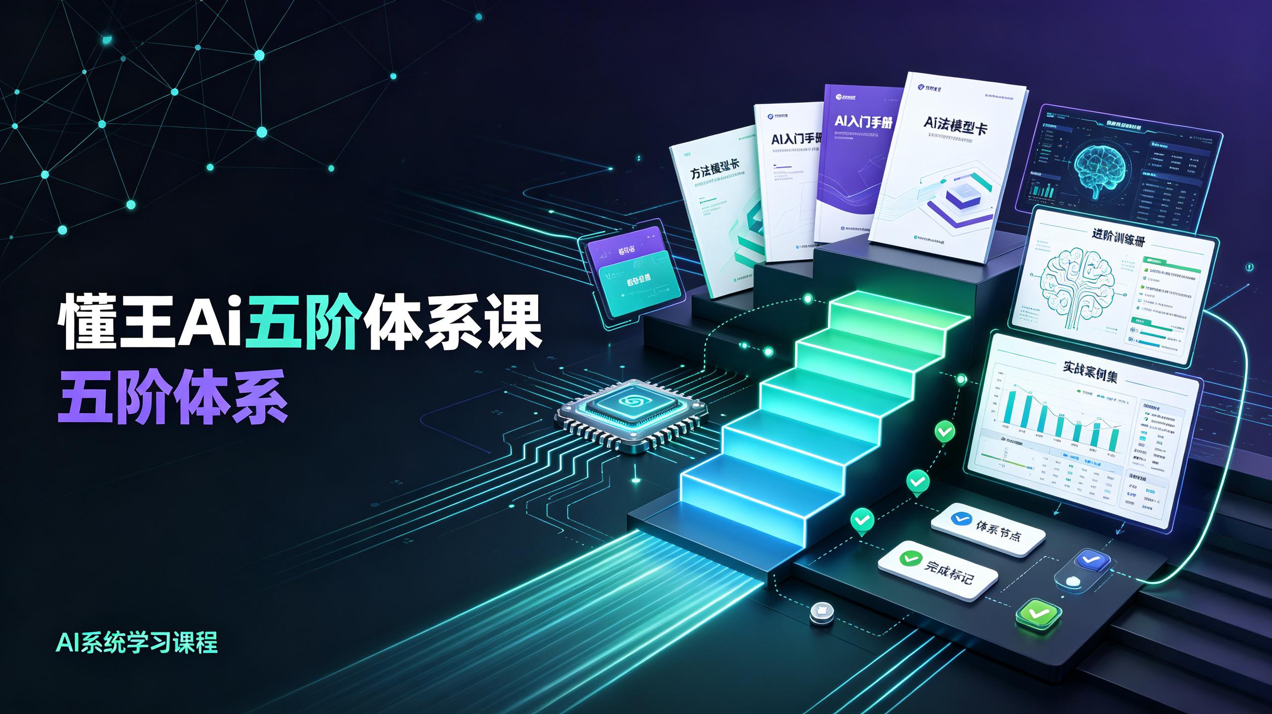 懂王Ai五阶体系课插图 懂王Ai五阶体系课