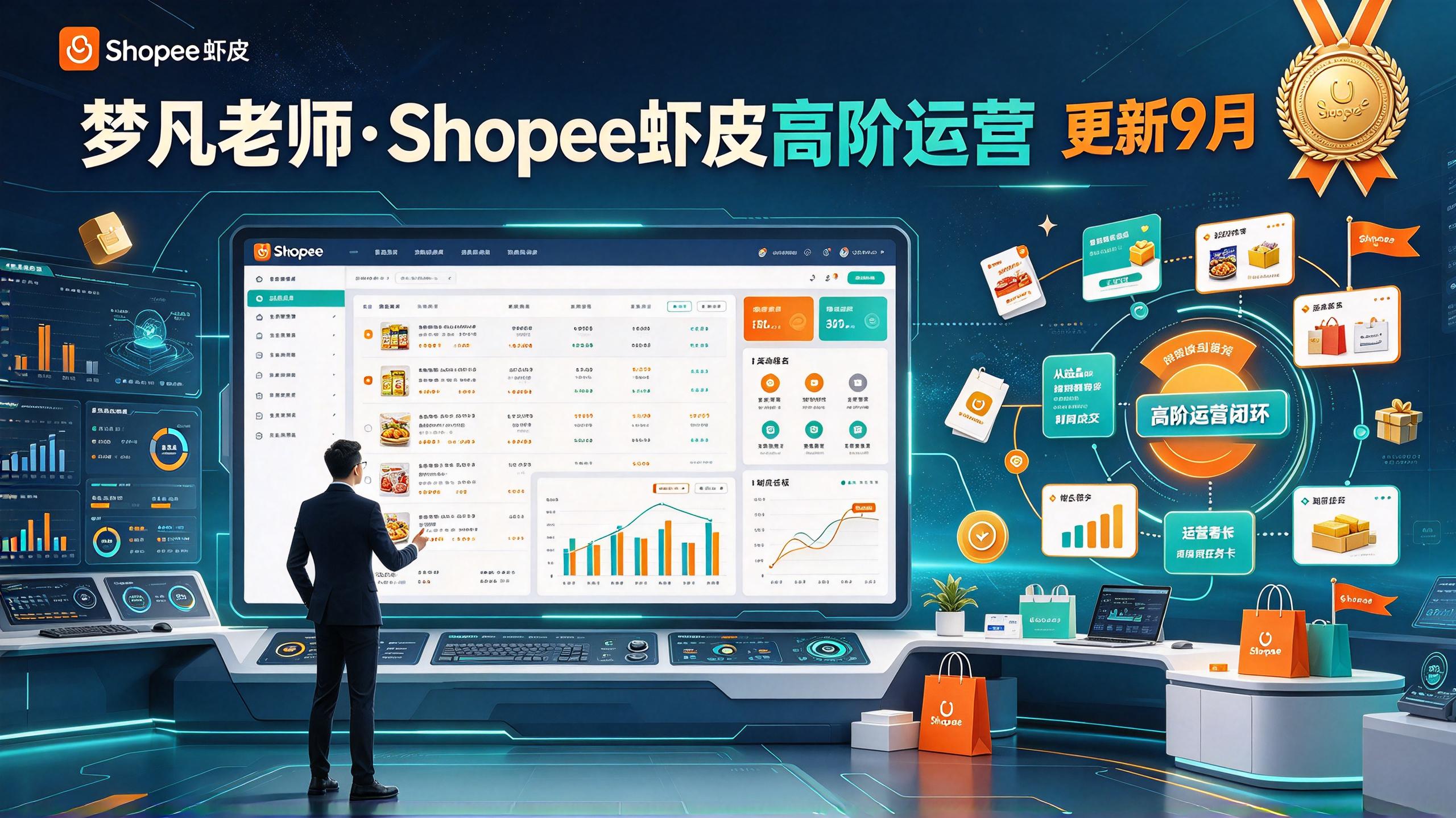 梦凡老师·Shopee虾皮高阶运营课程(更新9月)