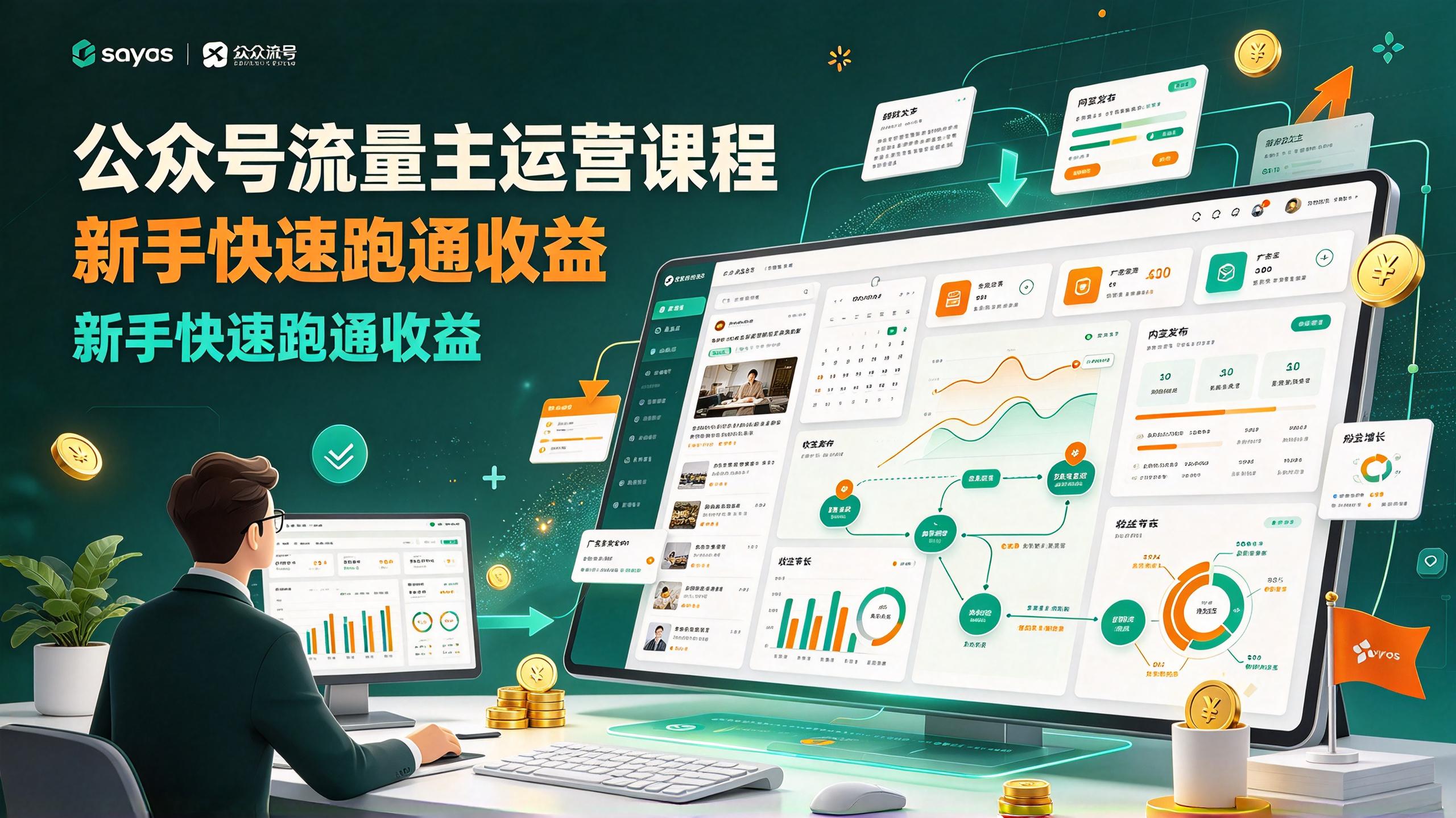 公众号流量主运营 | 新手实操指南 | 快速跑通收益变现插图 公众号流量主运营 | 新手实操指南 | 快速跑通收益变现