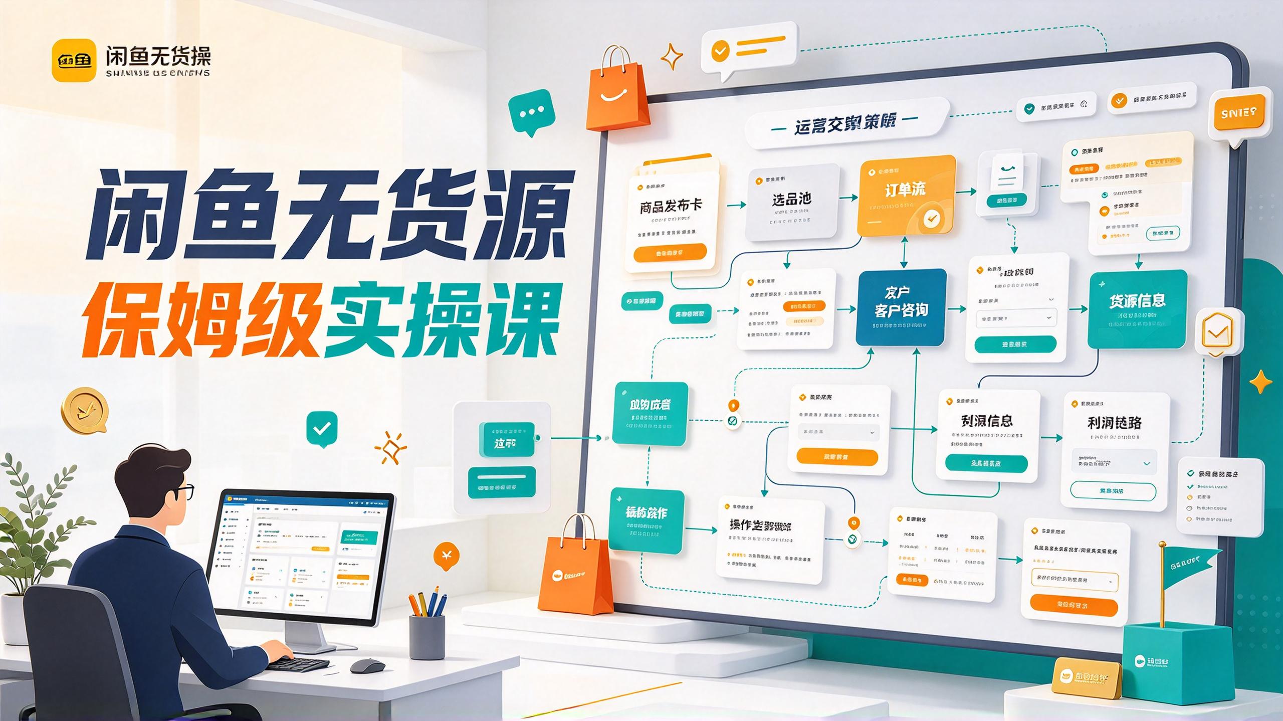 闲鱼无货源保姆级实操课